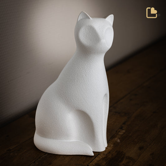 Cat Pet Urn (White) - CP210*