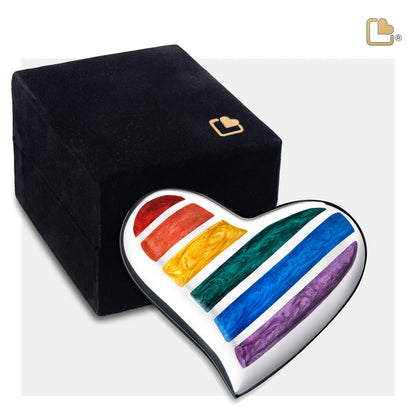 Pride Rainbow (Keepsake Heart) - H222