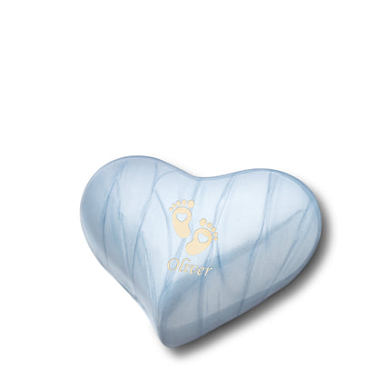 Pearl Blue (Keepsake Heart) - H668