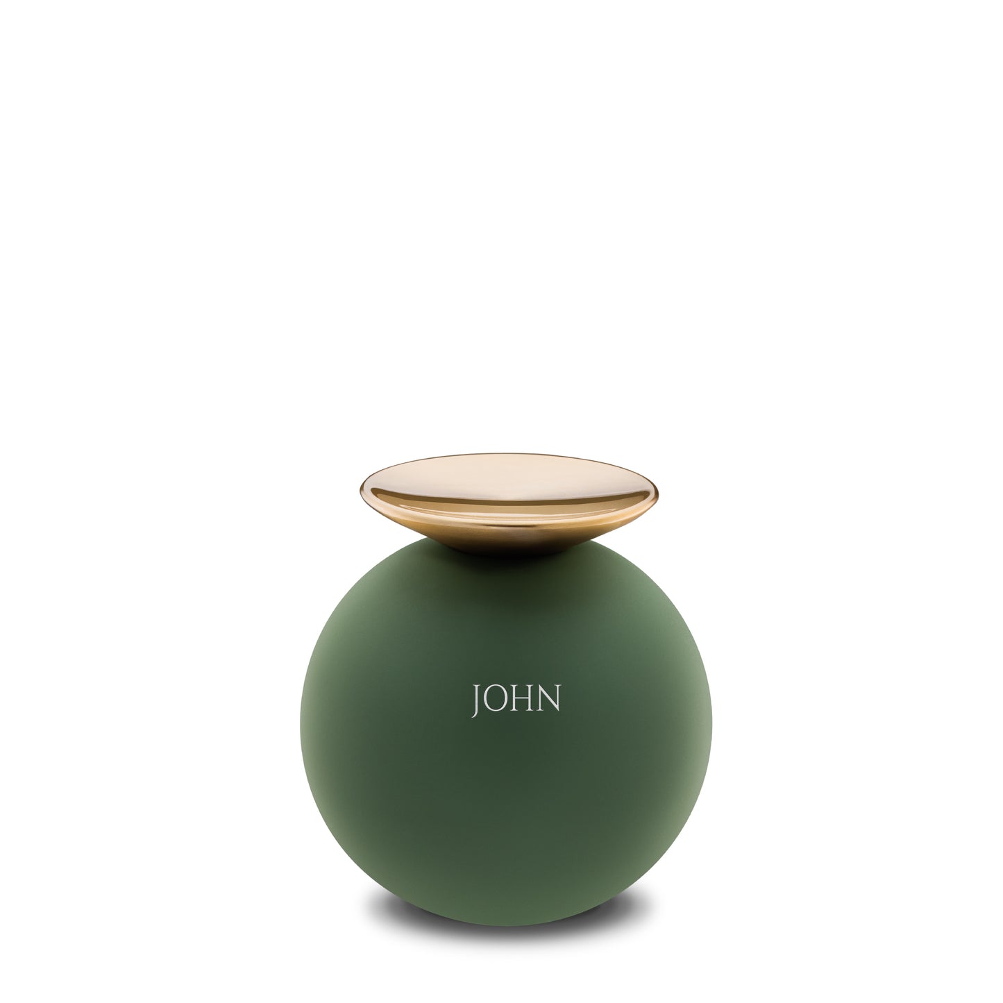 Crescent™ Sphere Sage Green & Brushed Gold (Keepsake) - K1071*