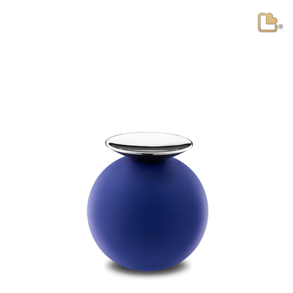Crescent™ Sphere Navy & Polished Silver (Keepsake) - K1073*