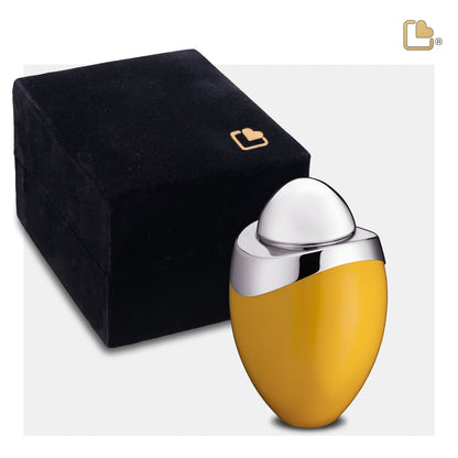 Amore™ Yellow & Polished Silver (Keepsake) - K360*