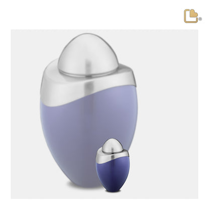 Amore™ Blue & Brushed Pewter (Keepsake) - K361*