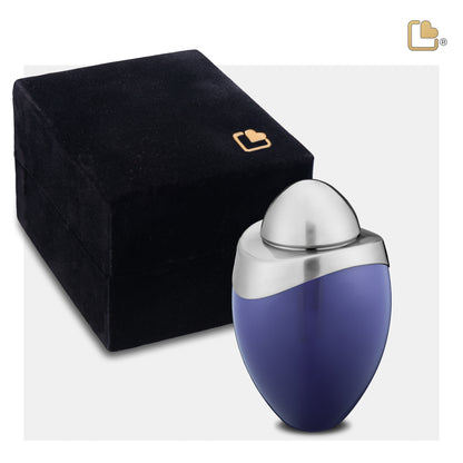 Amore™ Blue & Brushed Pewter (Keepsake) - K361*