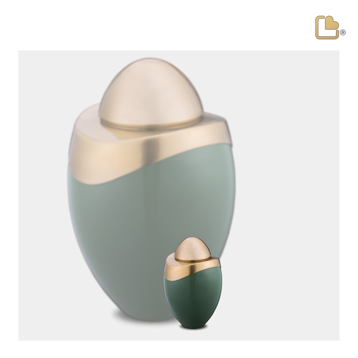 Amore™ Sage Green & Brushed Gold (Keepsake) - K362*