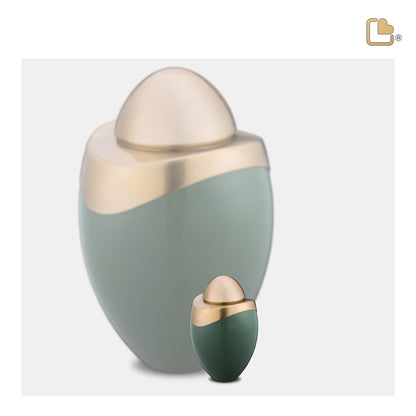 Amore™ Sage Green & Brushed Gold (Keepsake) - K362*