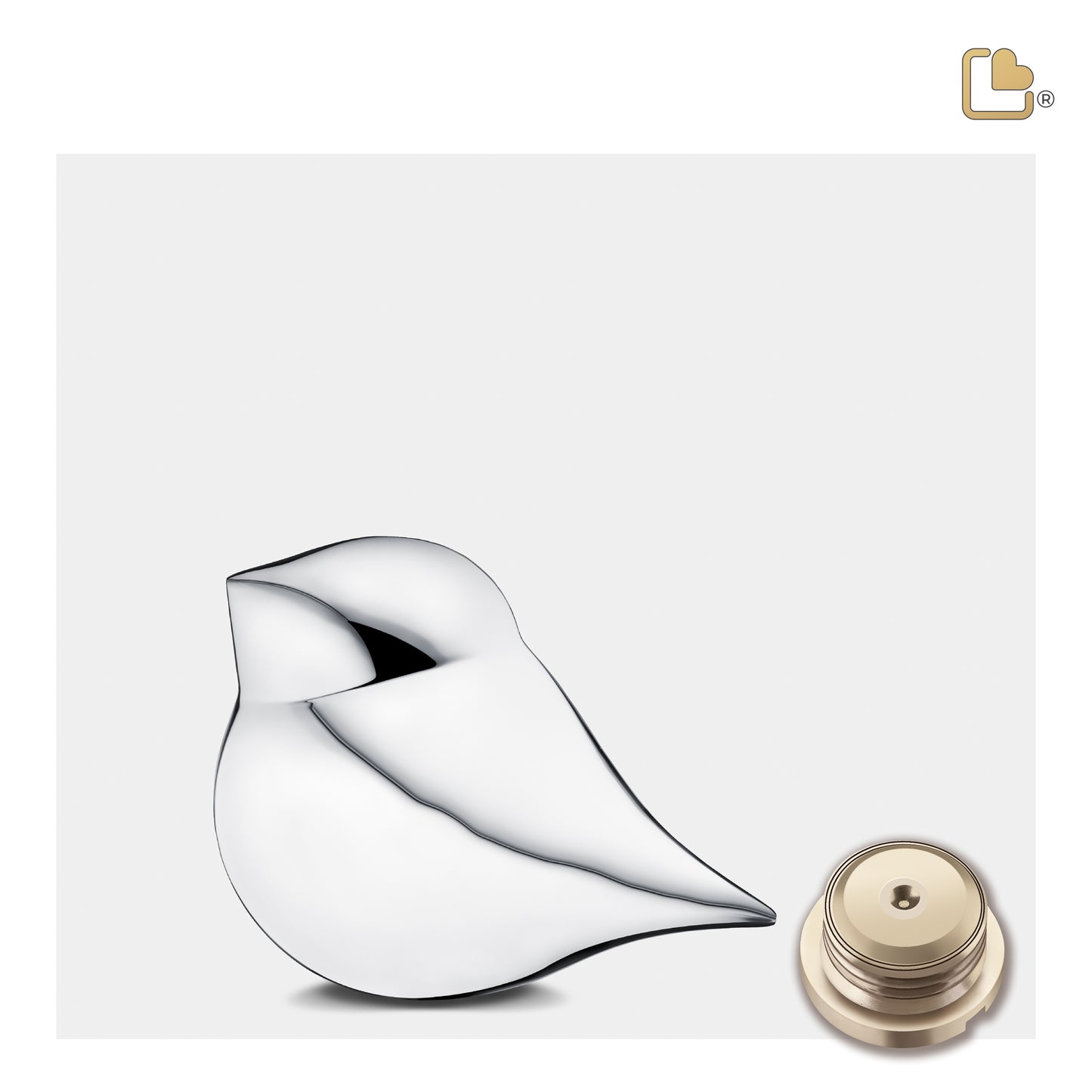 Silver SoulBird™ Male (Keepsake) - K562