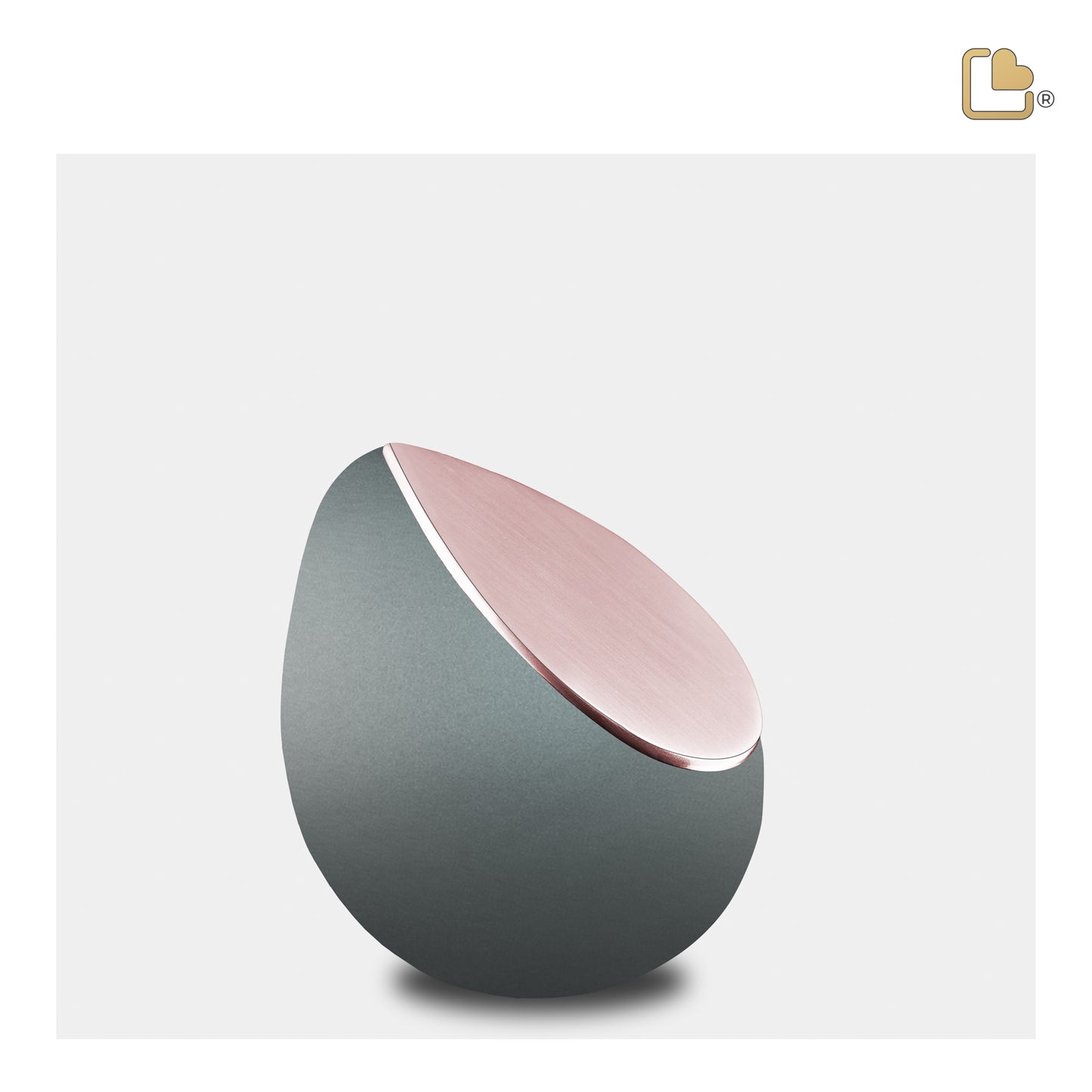 Drop™ Grey & Brushed Rose Gold (Keepsake) - K584*