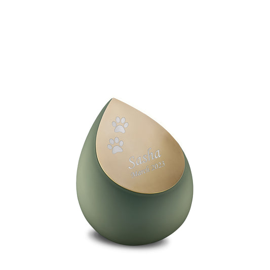 Drop™ Sage Green & Brushed Gold (Keepsake) - K585*