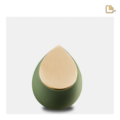 Drop™ Sage Green & Brushed Gold (Keepsake) - K585*