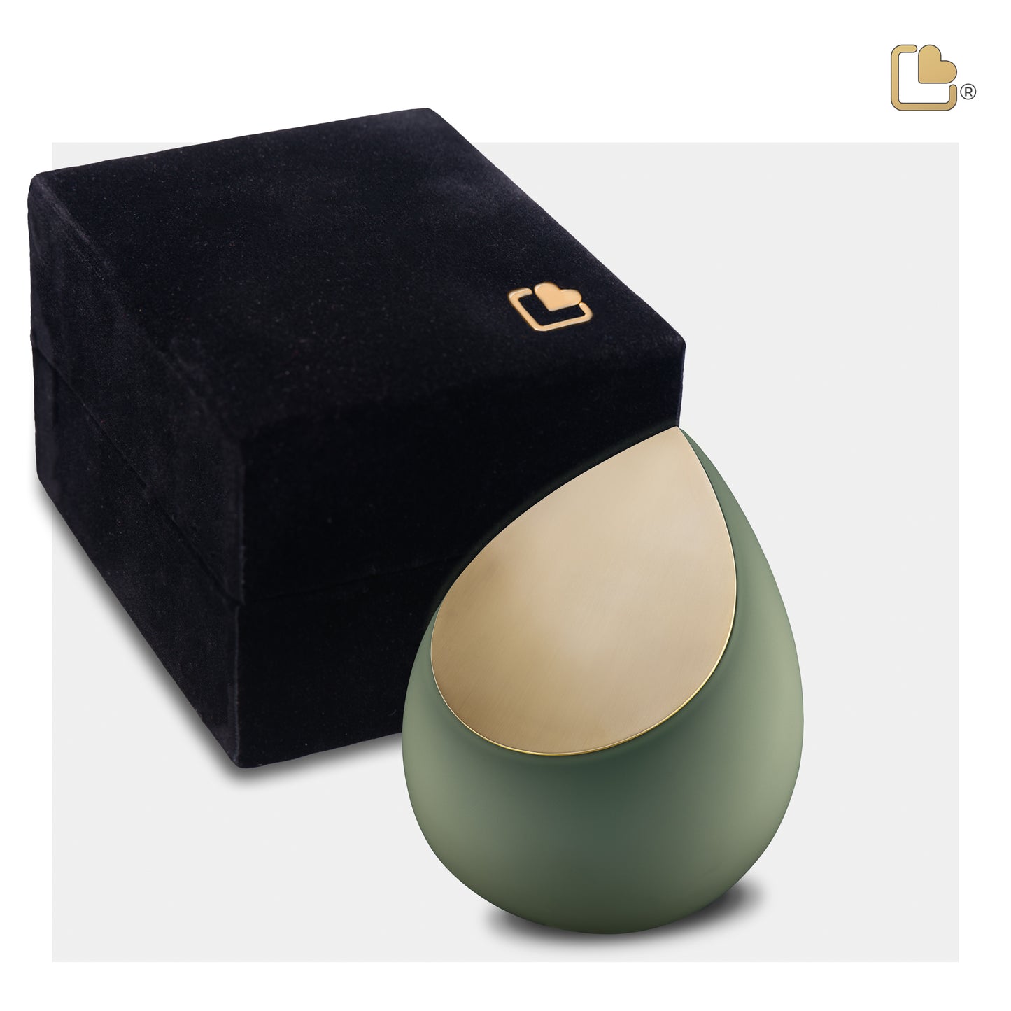Drop™ Sage Green & Brushed Gold (Keepsake) - K585*