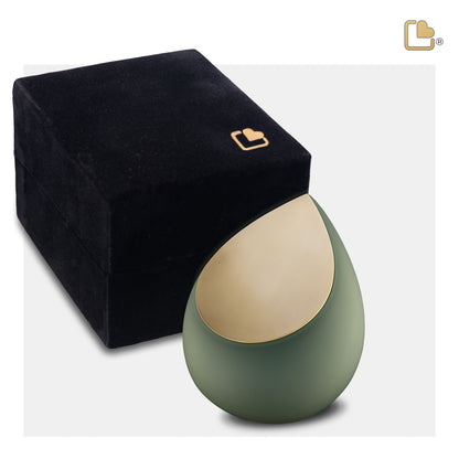 Drop™ Sage Green & Brushed Gold (Keepsake) - K585*