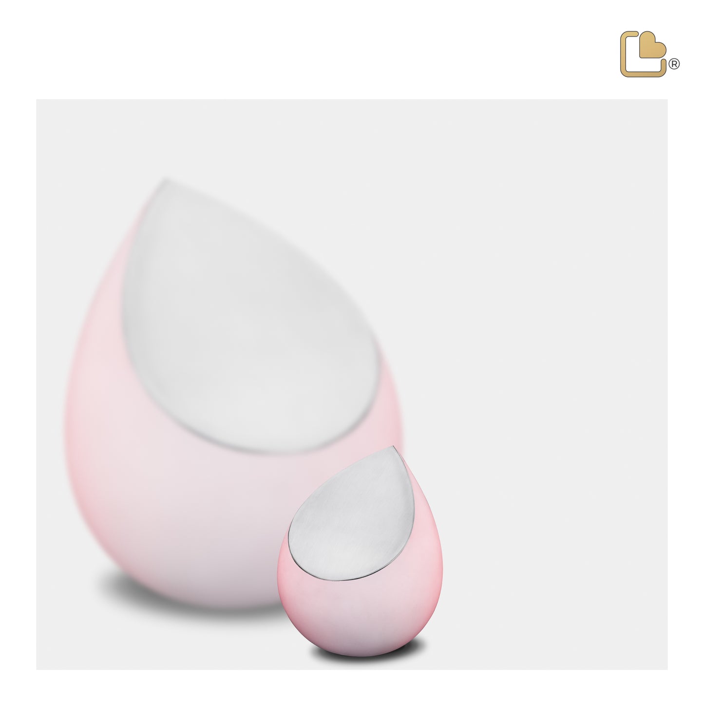 Drop™ Pink & Brushed Pewter (Keepsake) - K588*