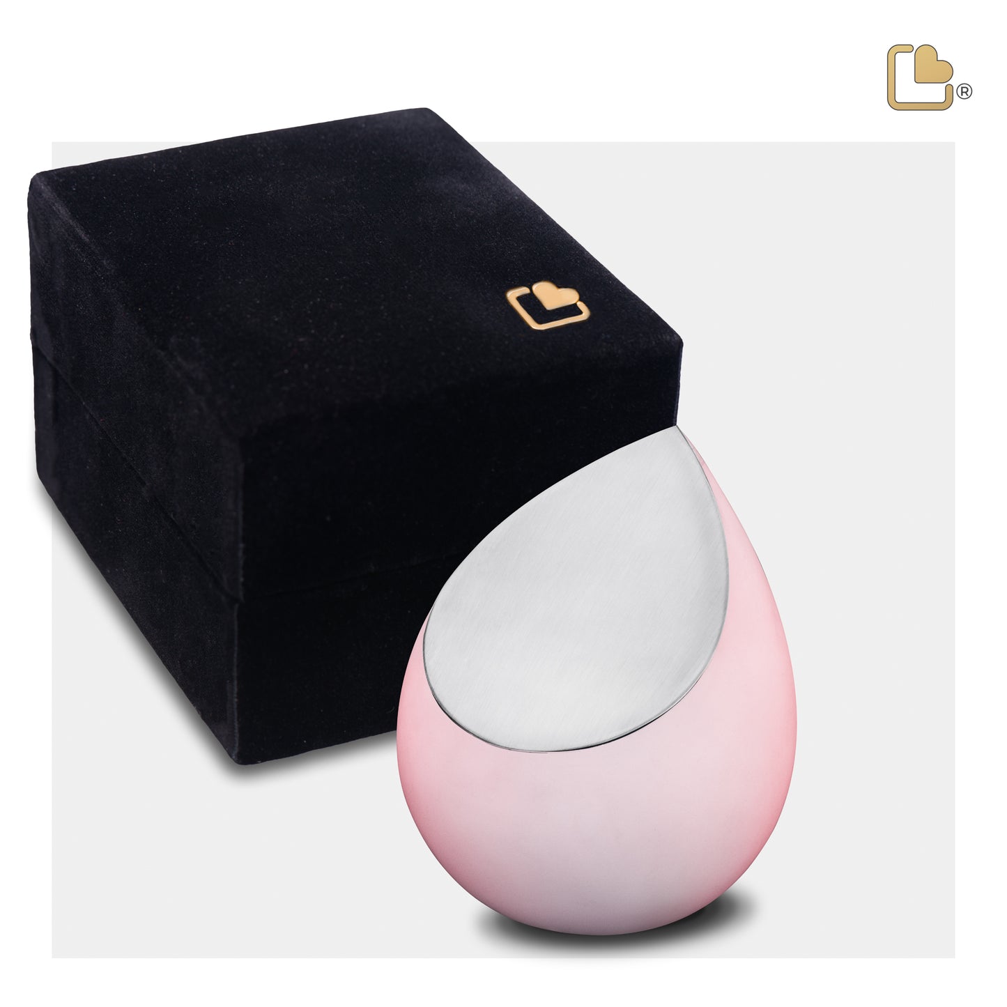 Drop™ Pink & Brushed Pewter (Keepsake) - K588*