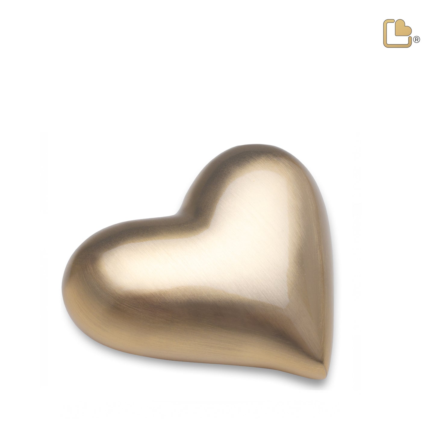 Brushed Gold (Keepsake Heart) - K600