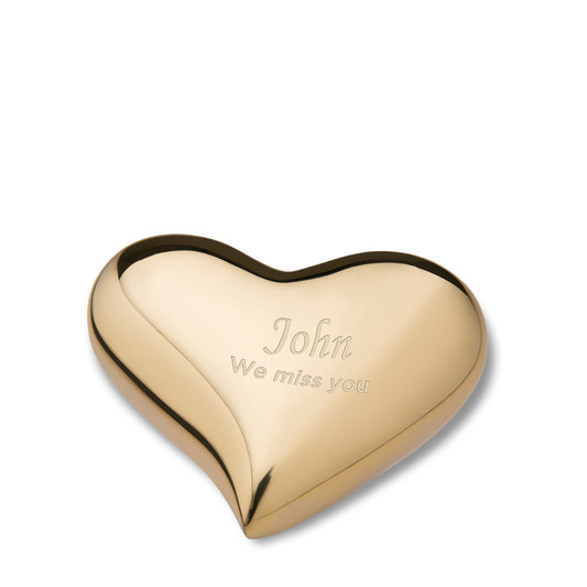 Bright Gold (Keepsake Heart) - K602