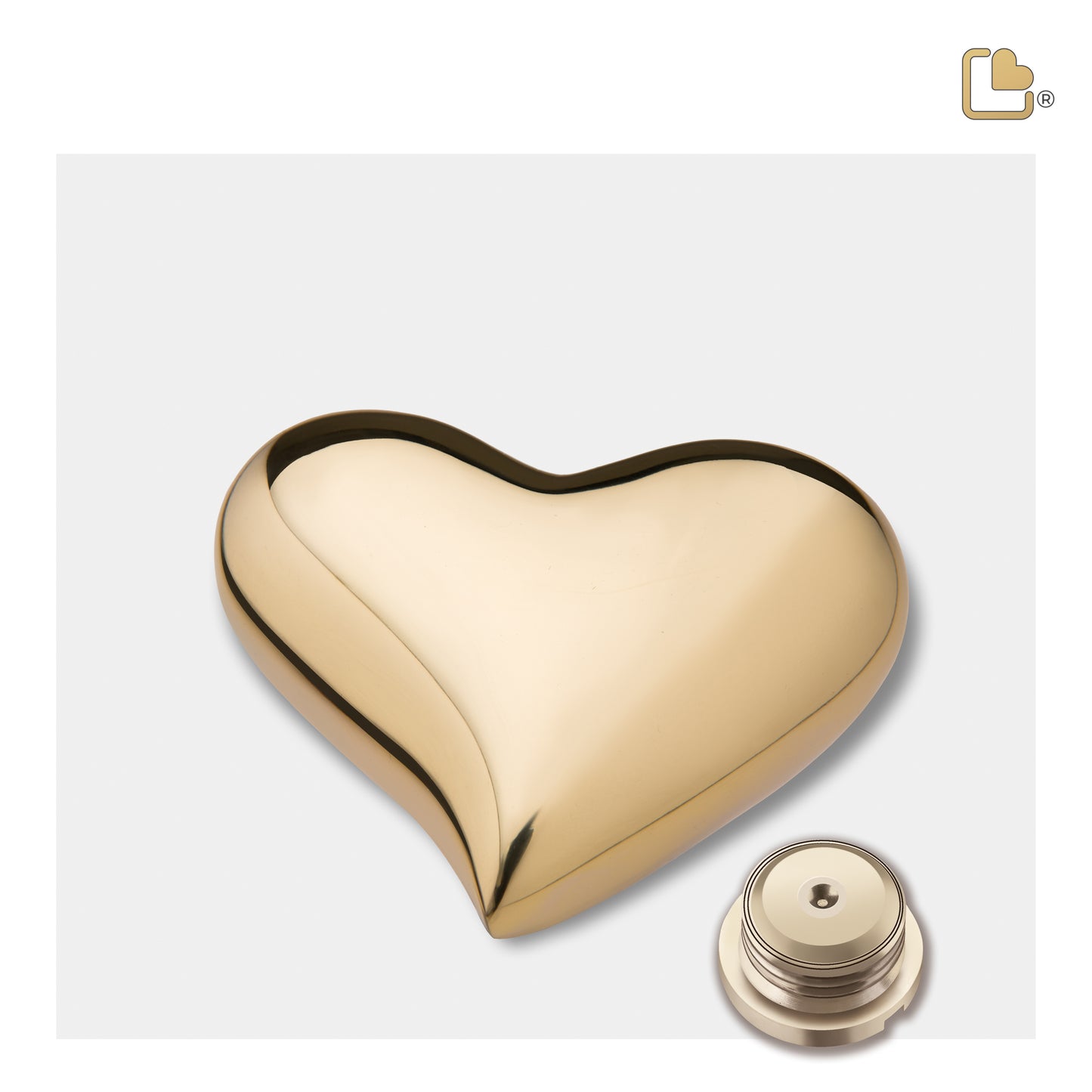 Bright Gold (Keepsake Heart) - K602