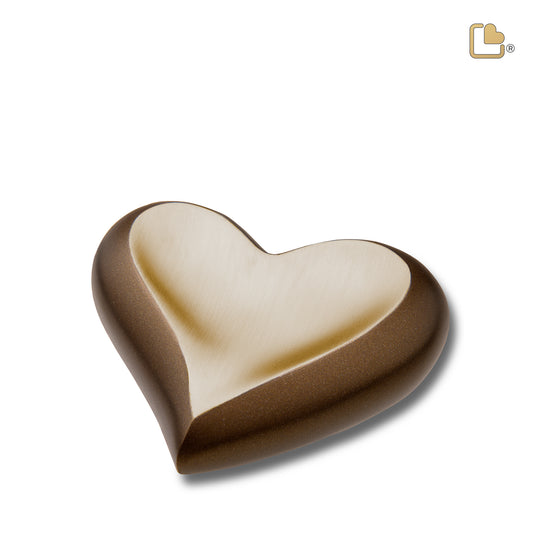 Bronze (Keepsake Heart) - K613