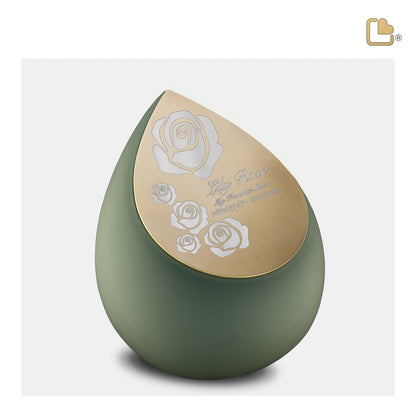 Drop™ Sage Green & Brushed Gold (Medium) - M585*