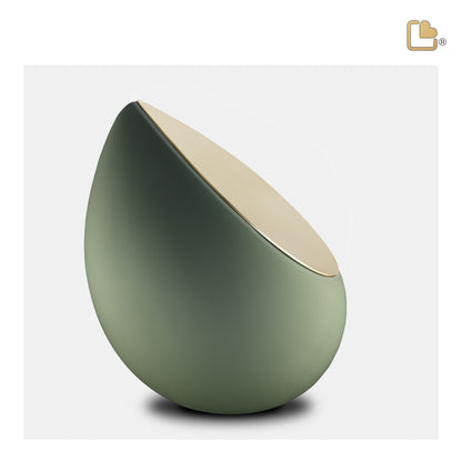 Drop™ Sage Green & Brushed Gold (Medium) - M585*