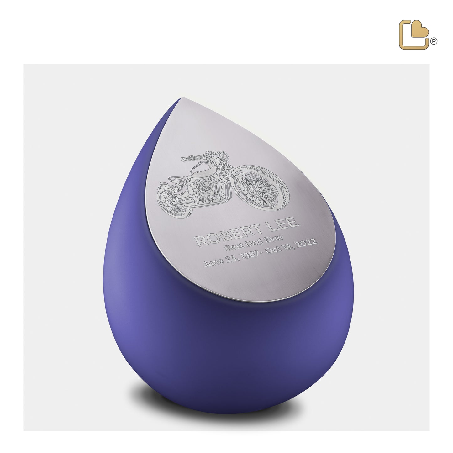 Drop™ Navy & Brushed Pewter (Medium) - M586*