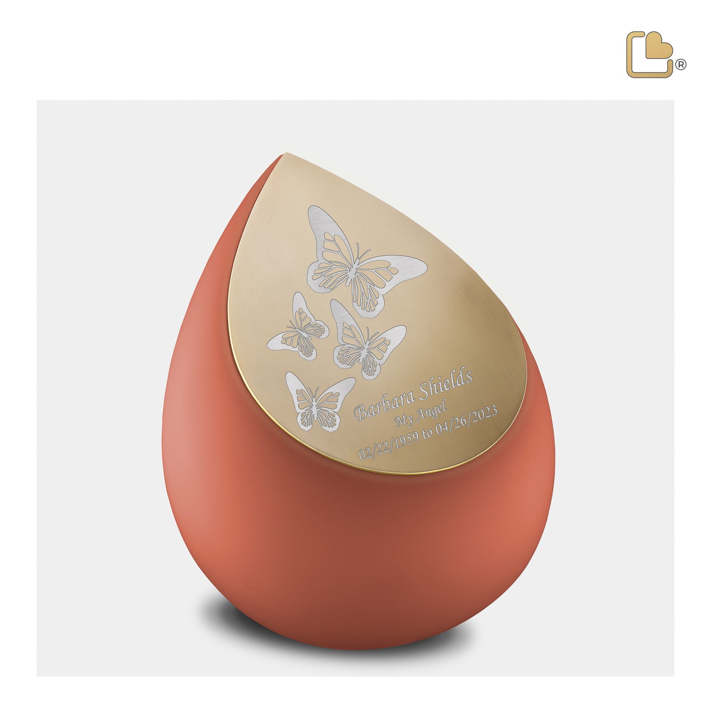 Drop™ Terracotta & Brushed Gold (Medium) - M587*