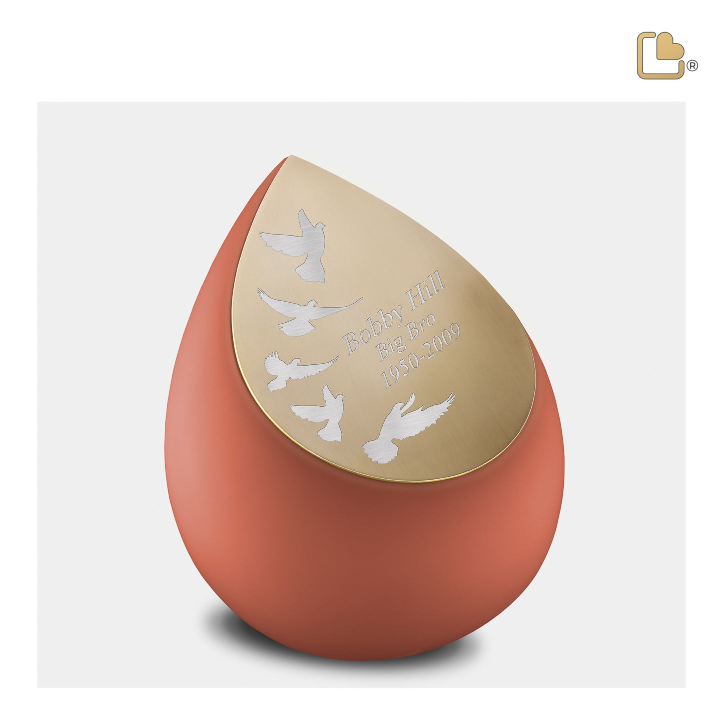 Drop™ Terracotta & Brushed Gold (Medium) - M587*