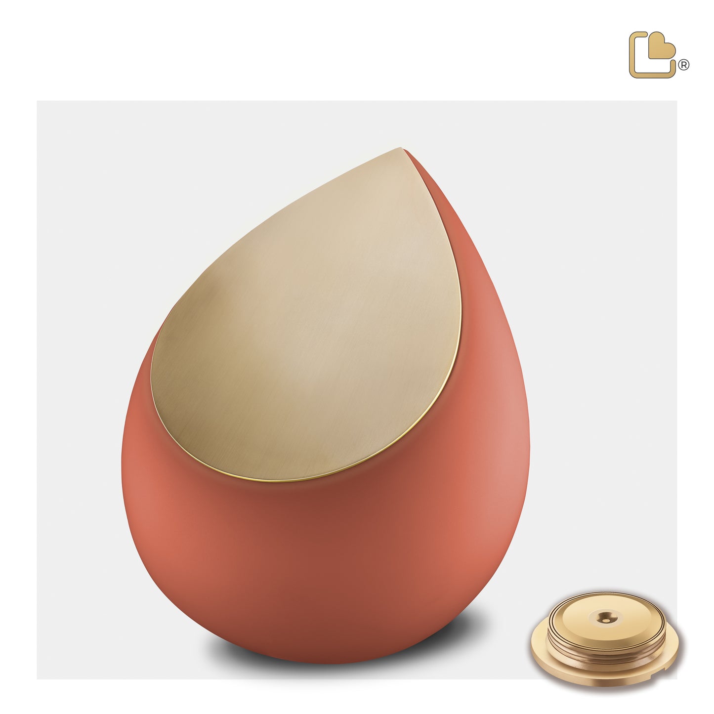 Drop™ Terracotta & Brushed Gold (Medium) - M587*