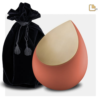 Drop™ Terracotta & Brushed Gold (Medium) - M587*