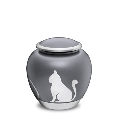 Shadow Cat French Grey & Brushed Pewter (Medium) - P554M*