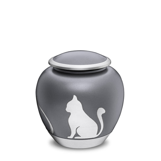 Shadow Cat French Grey & Brushed Pewter (Medium) - P554M*