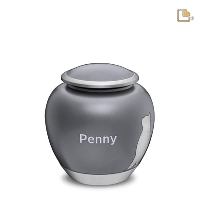 Shadow Cat French Grey & Brushed Pewter (Medium) - P554M*