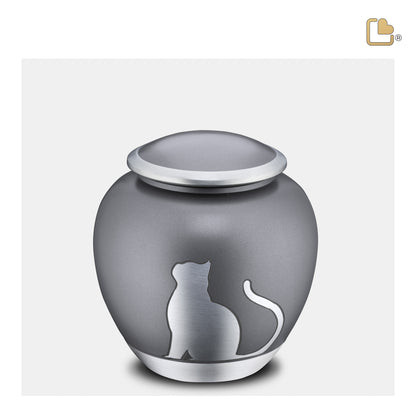 Shadow Cat French Grey & Brushed Pewter (Medium) - P554M*