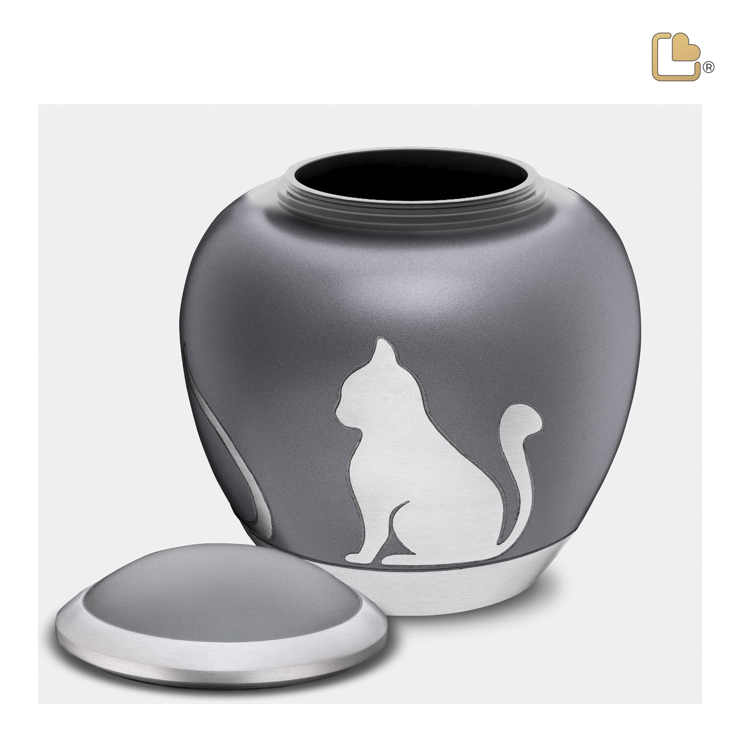 Shadow Cat French Grey & Brushed Pewter (Medium) - P554M*