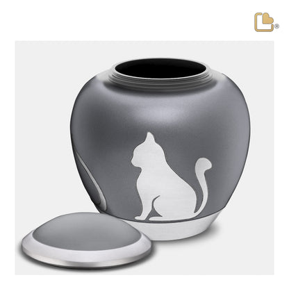 Shadow Cat French Grey & Brushed Pewter (Medium) - P554M*