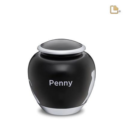 Shadow Cat Black & Brushed Pewter (Medium) - P555M*