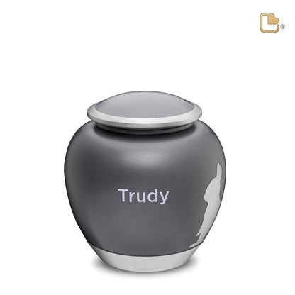 Shadow Rabbit French Grey & Brushed Pewter (Medium) - P558M*