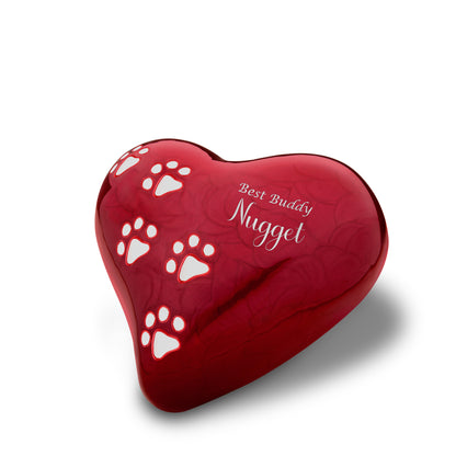 LovePaws™ Pearlescent Red (Large Heart) - P637L