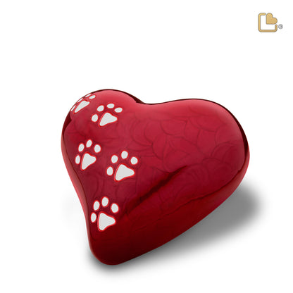 LovePaws™ Pearlescent Red (Large Heart) - P637L