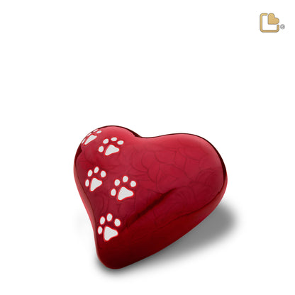 LovePaws™ Pearlescent Red (Medium Heart) - P637M