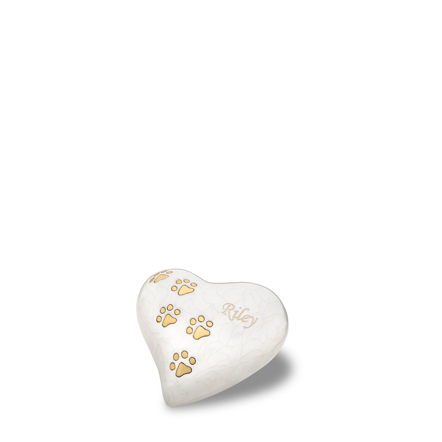 LovePaws™ Pearlescent White (Keepsake Heart) - P638K