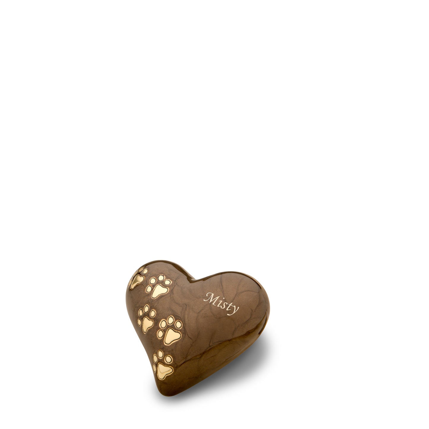 LovePaws™ Pearlescent Bronze (Keepsake Heart) - P639K