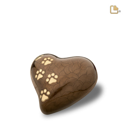 LovePaws™ Pearlescent Bronze (Medium Heart) - P639M