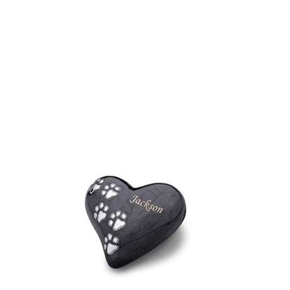 LovePaws™ Pearlescent Midnight (Keepsake Heart) - P640K