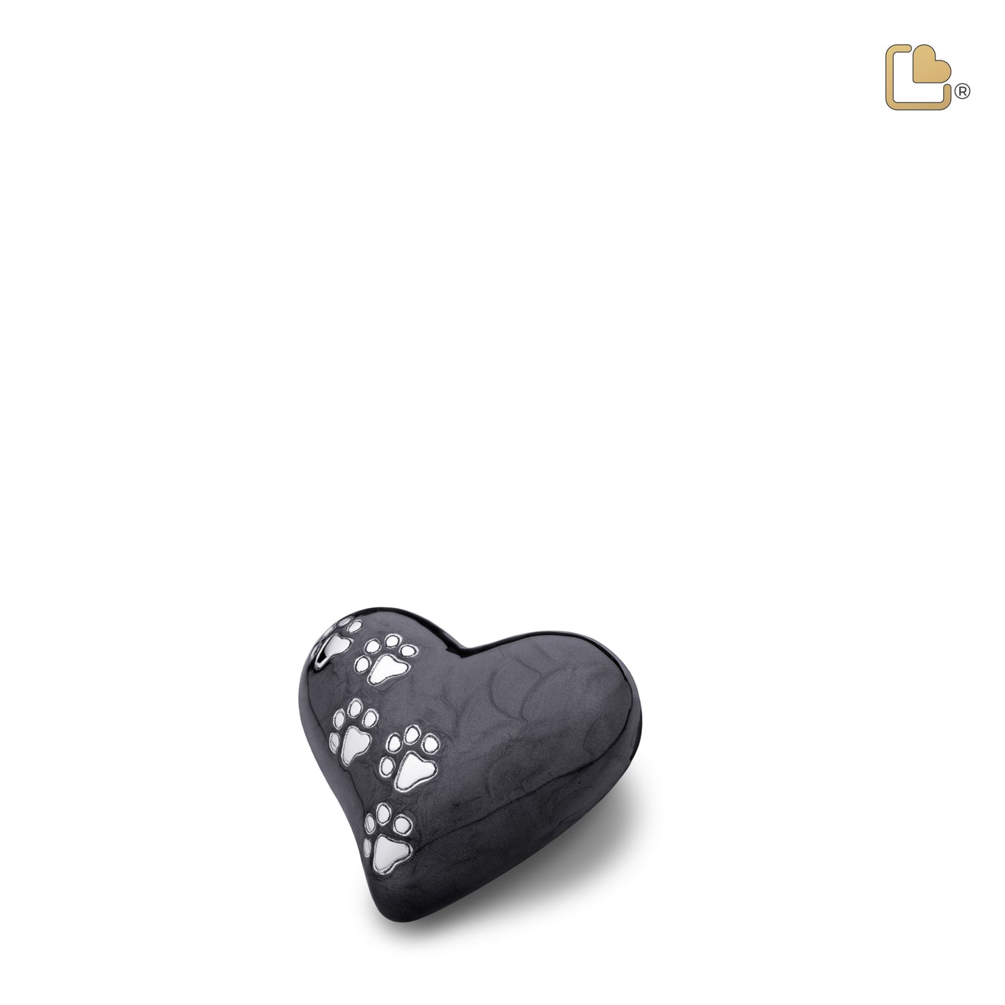 LovePaws™ Pearlescent Midnight (Keepsake Heart) - P640K