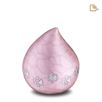 LoveDrop™ Pink & Brushed Pewter (Medium) - P644M*