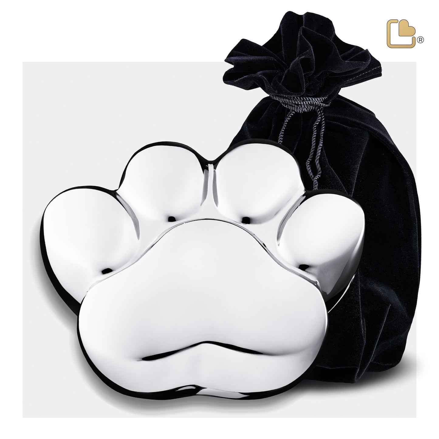 LovePaw Polished Silver (Large) - P670L*