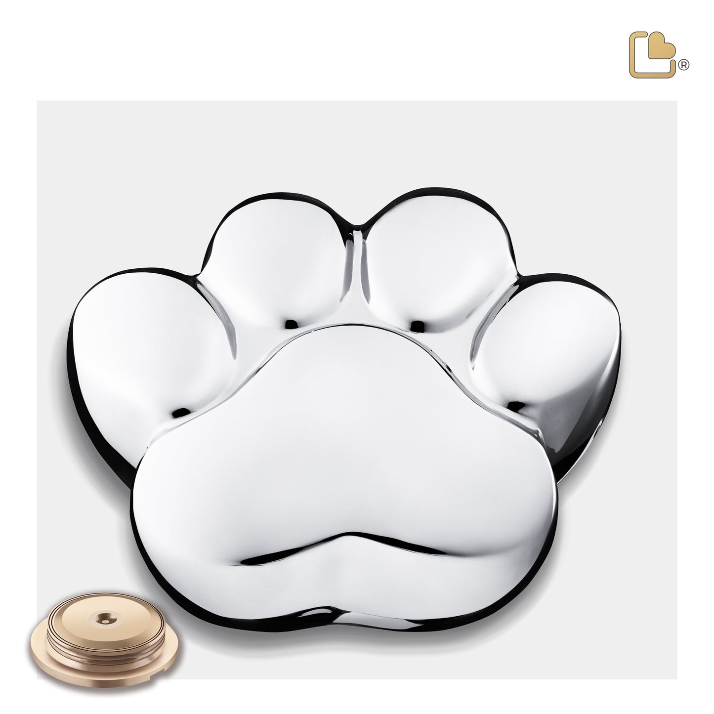 LovePaw Polished Silver (Medium) - P670M*