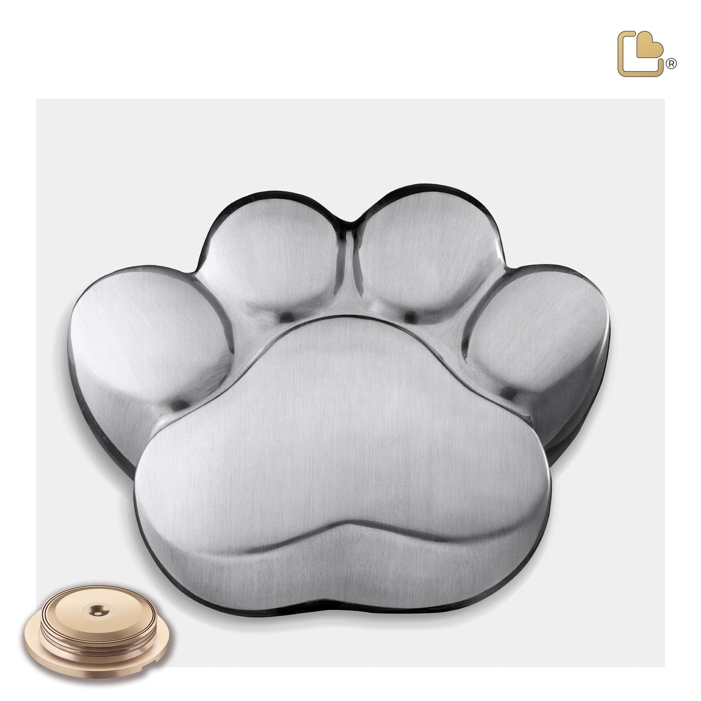 LovePaw Brushed Pewter (Large) - P672L*