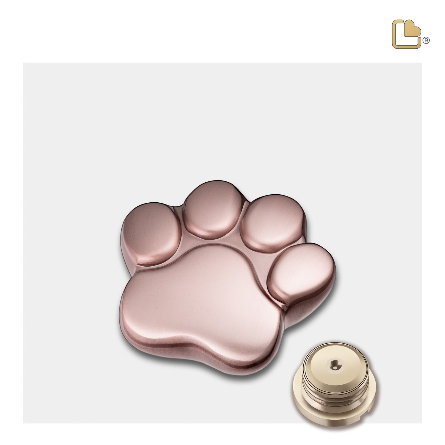 LovePaw Brushed Rose Gold (Keepsake) - P674K*